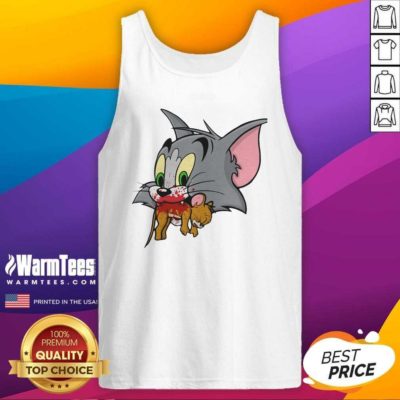 Tom Finally Catches Jerry Tank Top - Design By Warmtees.com