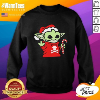 Santa Baby Yoda Christmas SweatShirt - Design By Warmtees.com