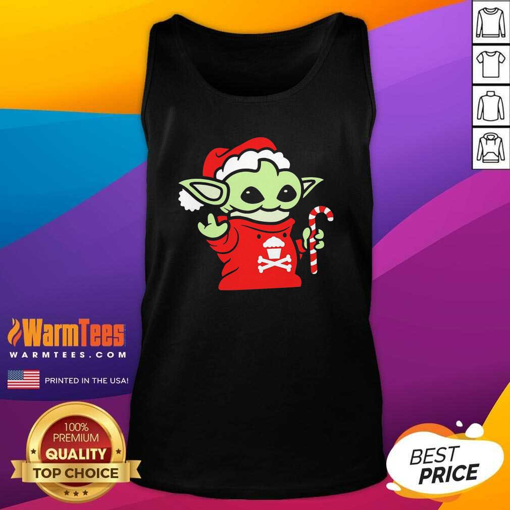 Santa Baby Yoda Christmas Tank Top - Design By Warmtees.com Santa Baby Yoda Christmas Tank Top - Design By Warmtees.com