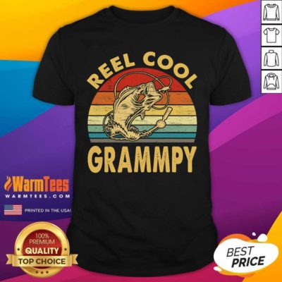 Fishing Reel Cool Grandpa Vintage Shirt - Design By Warmtees.com