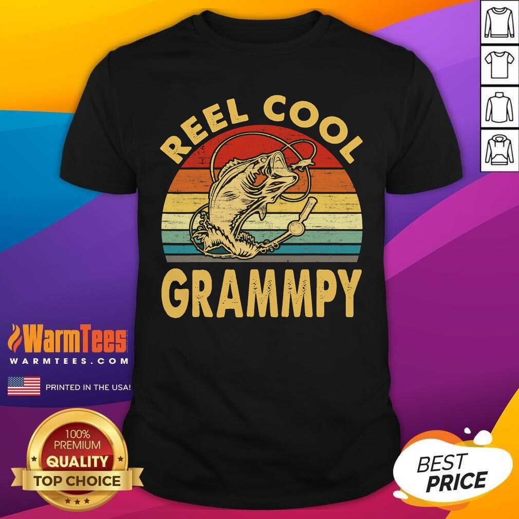 Fishing Reel Cool Grandpa Vintage Shirt - Design By Warmtees.com