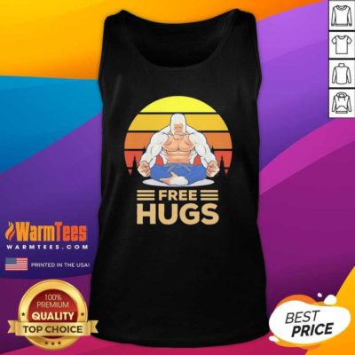 Free Hugs Vintage Tank Top - Design By Warmtees.com