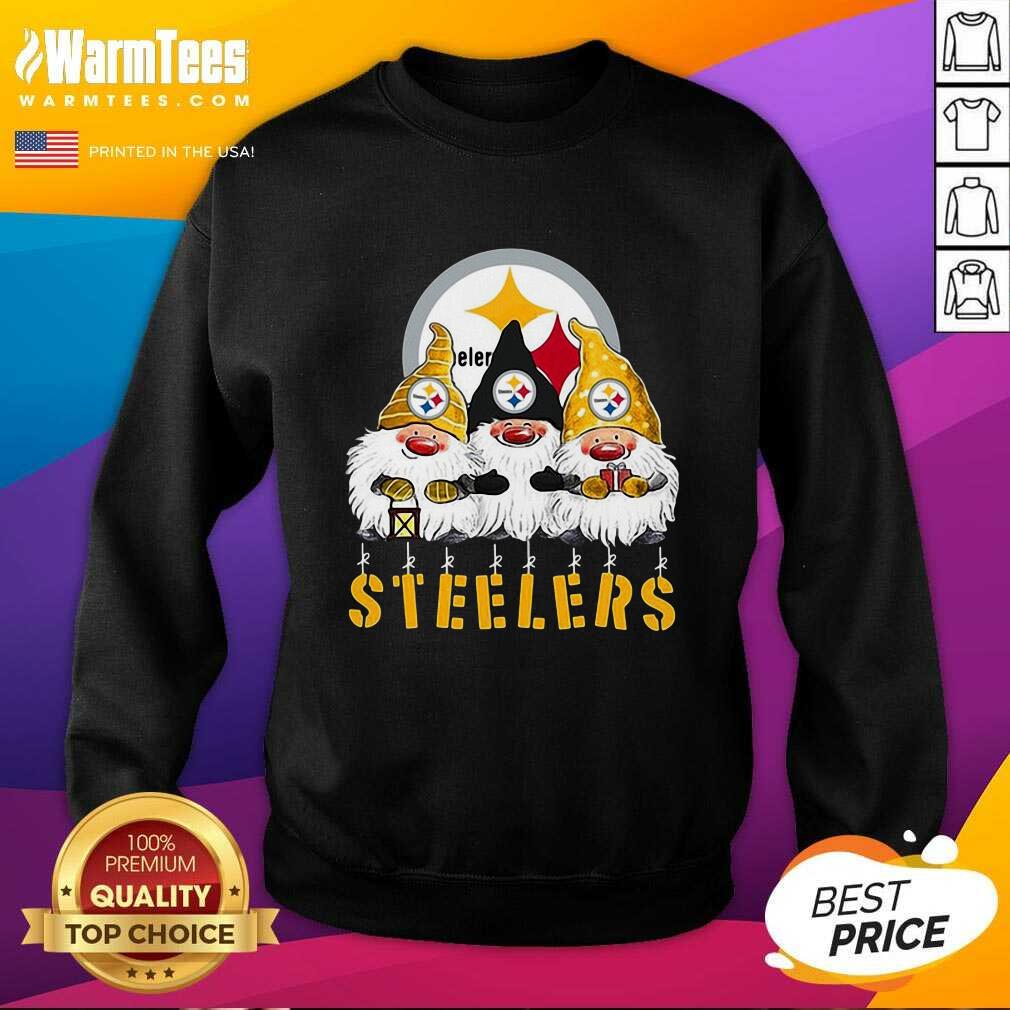 Gnomes Pittsburgh Steelers Christmas SweatShirt - Design By Warmtees.com Gnomes Pittsburgh Steelers Christmas SweatShirt - Design By Warmtees.com