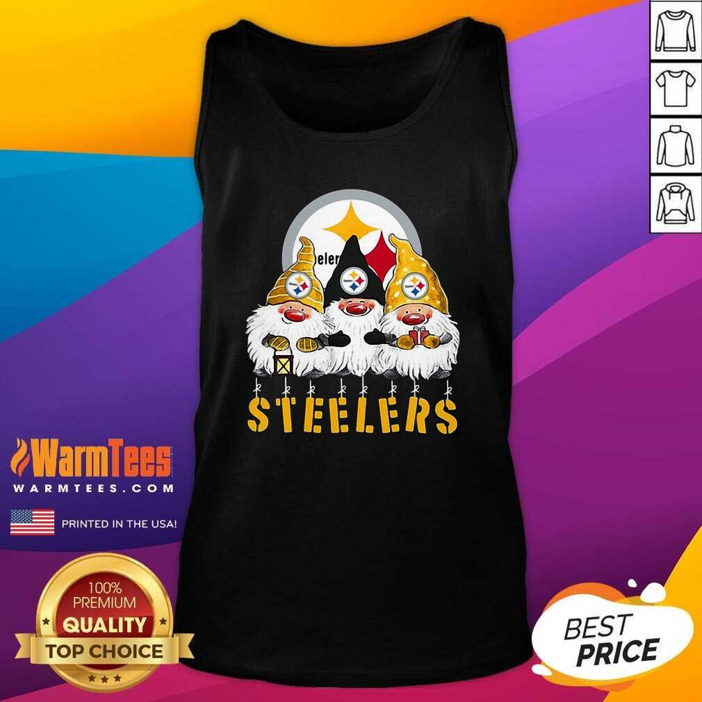 Gnomes Pittsburgh Steelers Christmas Tank Top - Design By Warmtees.com Gnomes Pittsburgh Steelers Christmas Tank Top - Design By Warmtees.com