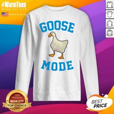 Goose Mode Duck SweatShirt - Design By Warmtees.com