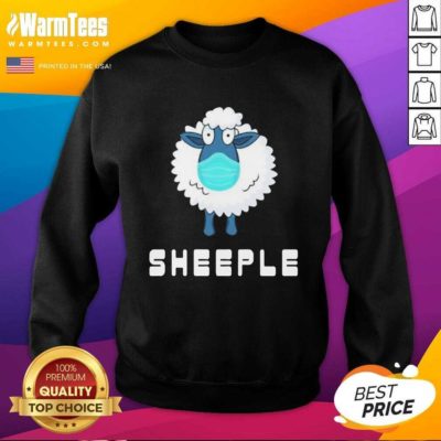 Lamb Face Mask Sheep SweatShirt - Design By Warmtees.com
