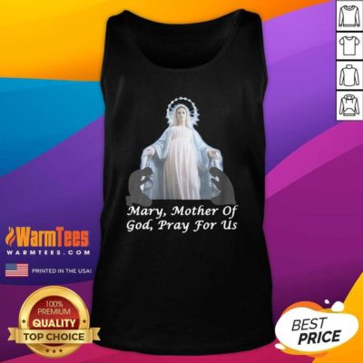 Mary Mother Of God Pray For Us V-neck - Design By Warmtees.com
