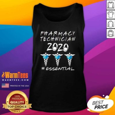 Pharmacy Technician 2020 #essential Tank Top - Design By Warmtees.com
