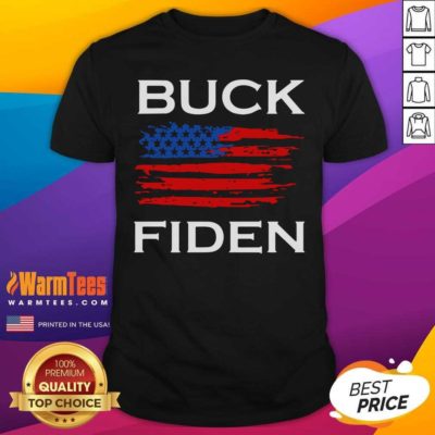 Buck Fiden American Flag Shirt - Design By Warmtees.com