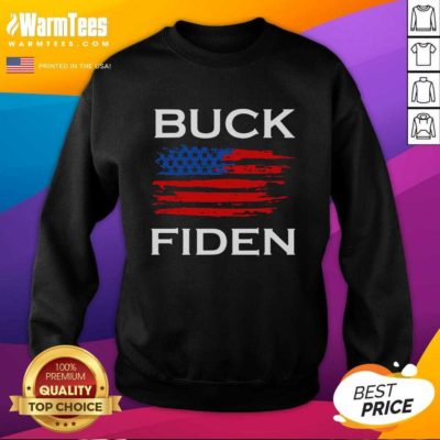 Buck Fiden American Flag SweatShirt - Design By Warmtees.com