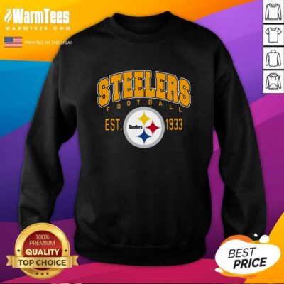 Pittsburgh Steelers Football Est 1933 SweatShirt - Design By Warmtees.com
