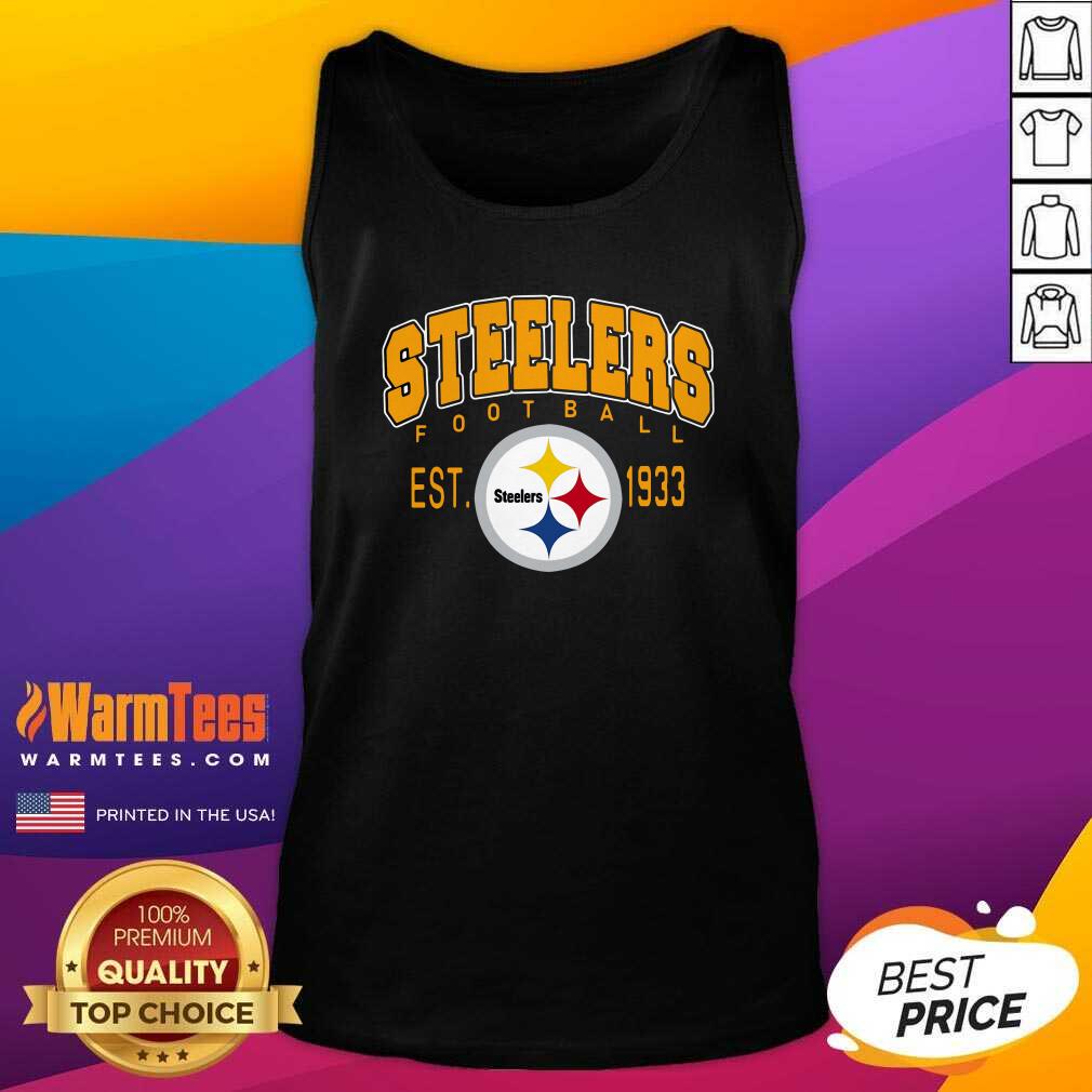 Pittsburgh Steelers Football Est 1933 Tank Top - Design By Warmtees.com Pittsburgh Steelers Football Est 1933 Tank Top - Design By Warmtees.com