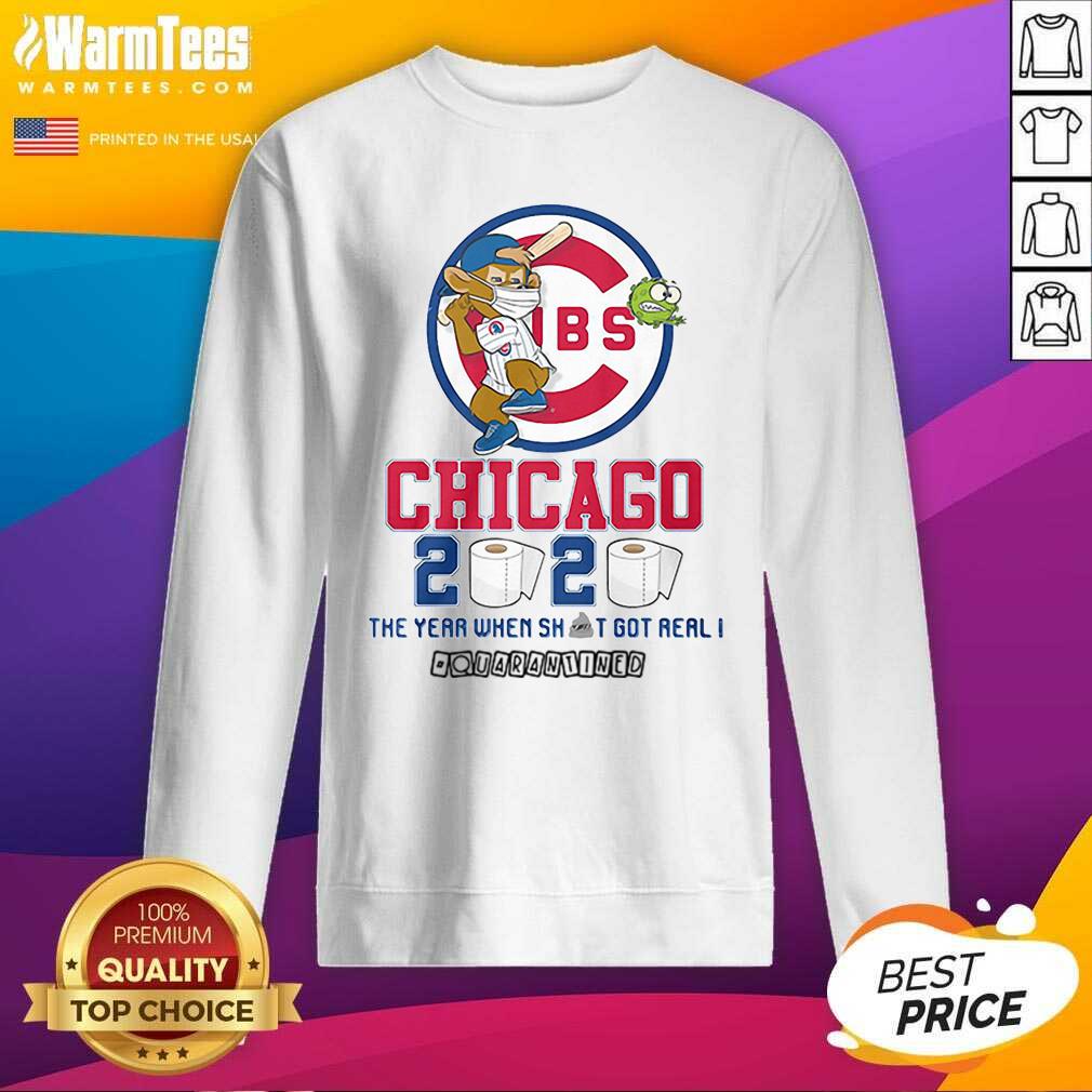 Cubs Chicago Toilet Paper 2020 The Year When Shit Got Real Quarantined SweatShirt - Design By Warmtees.com Cubs Chicago Toilet Paper 2020 The Year When Shit Got Real Quarantined SweatShirt - Design By Warmtees.com