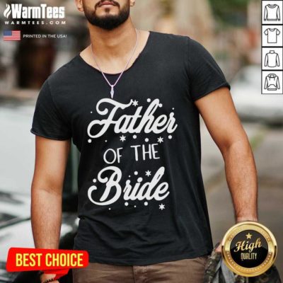 Father Of The Bride V-neck - Design By Warmtees.com