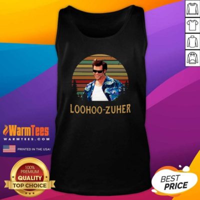 Loohoo-zuher Vintage Sunset Tank Top - Design By Warmtees.com
