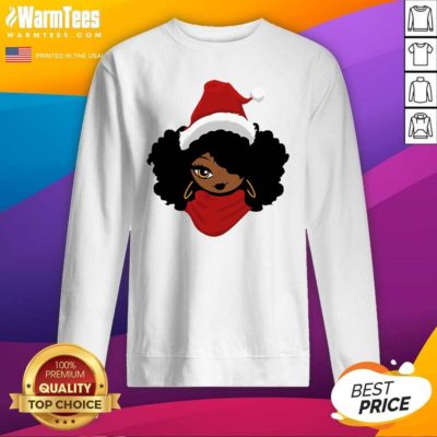 The Black Queen Santa Merry Christmas SweatShirt - Design By Warmtees.com