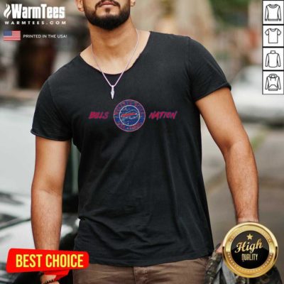 Buffalo Bills Est 1960 Nation V-neck - Design By Warmtees.com