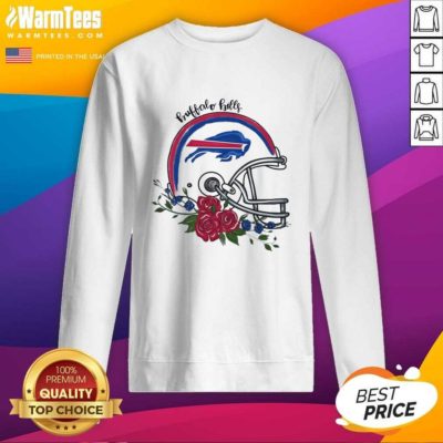 Buffalo Bills Floral SweatShirt - Design By Warmtees.com