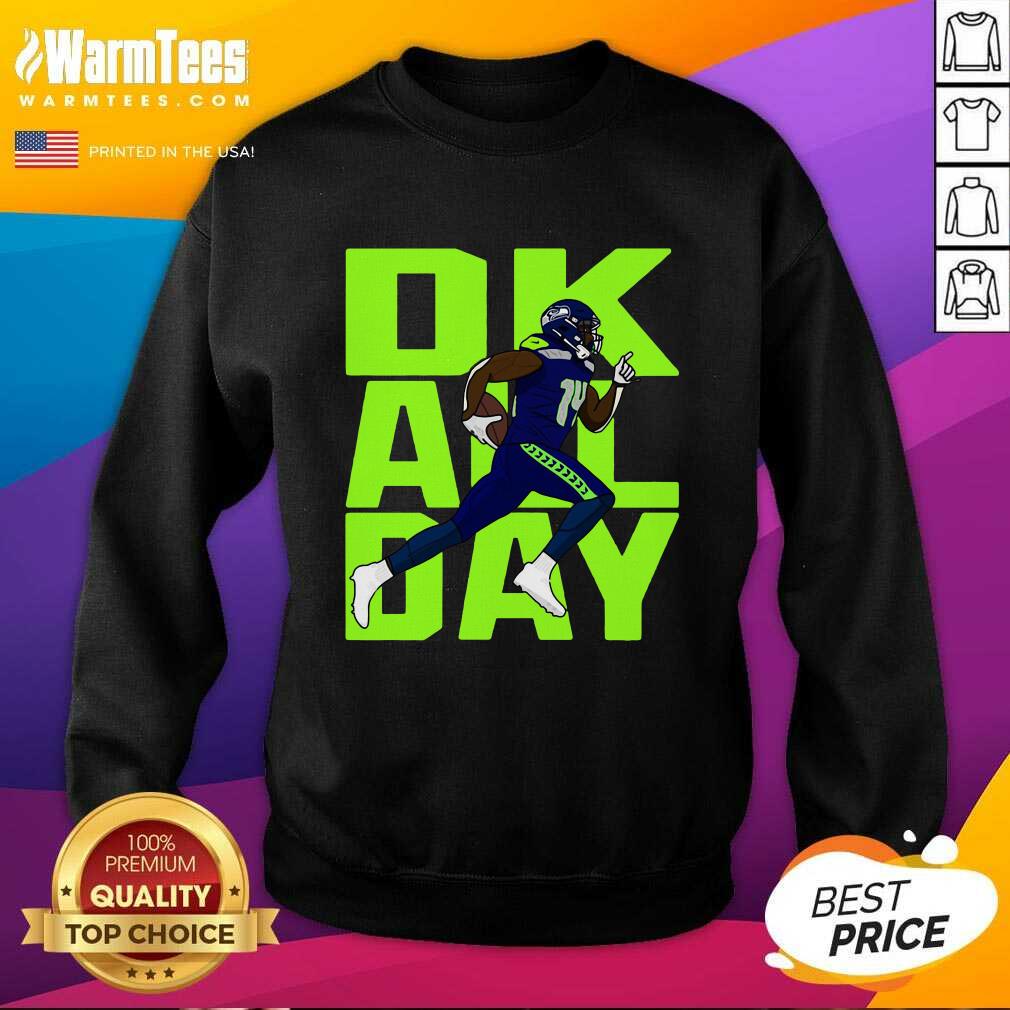 Ok All Day Rugby Ball SweatShirt - Design By Warmtees.com Ok All Day Rugby Ball SweatShirt - Design By Warmtees.com