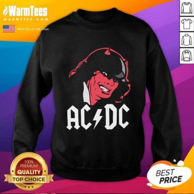Rock Band Red Ac Dc SweatShirt - Design By Warmtees.com