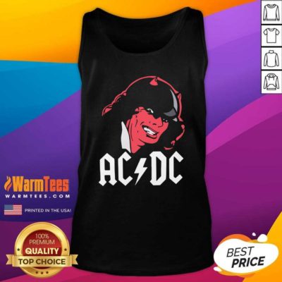 Rock Band Red Ac Dc Tank Top - Design By Warmtees.com