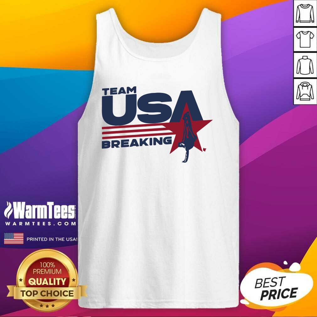 Team USA Breaking Star Tank Top - Design By Warmtees.com Team USA Breaking Star Tank Top - Design By Warmtees.com