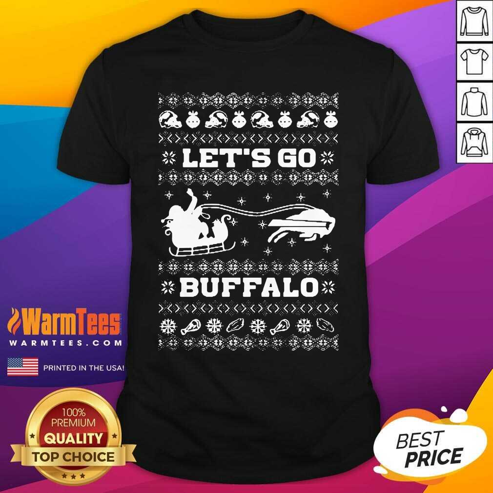 Let Go Buffalo Bills Ugly Christmas Shirt - Design By Warmtees.com