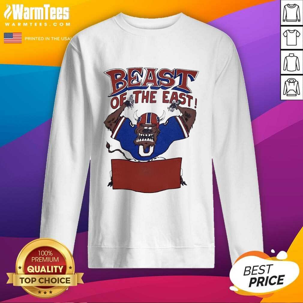 Buffalo Bills Beast Of The East SweatShirt - Design By Warmtees.com Buffalo Bills Beast Of The East SweatShirt - Design By Warmtees.com
