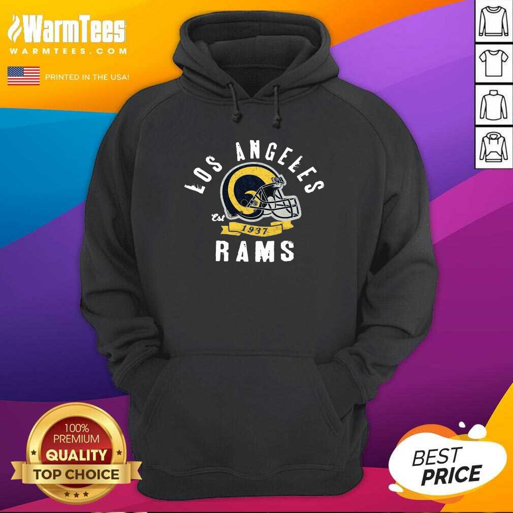 Los Angeles Rams Est 1937 Hoodie - Design By Warmtees.com Los Angeles Rams Est 1937 Hoodie - Design By Warmtees.com