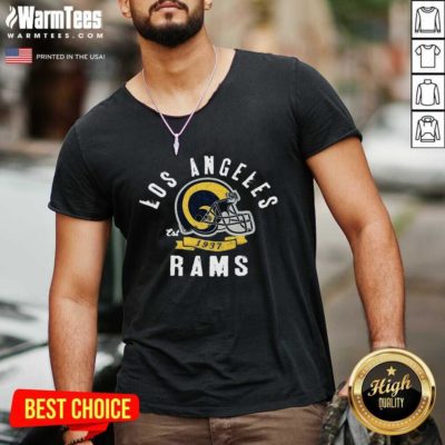 Los Angeles Rams Est 1937 V-neck - Design By Warmtees.com
