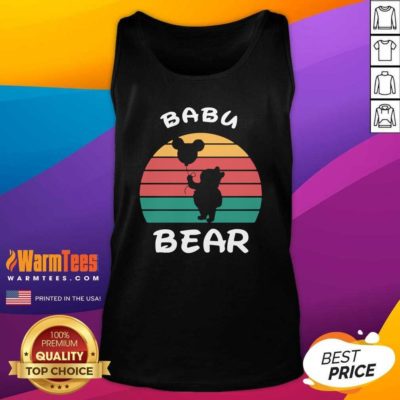 Babu Bear Disney Vintage Retro Tank Top - Design By Warmtees.com