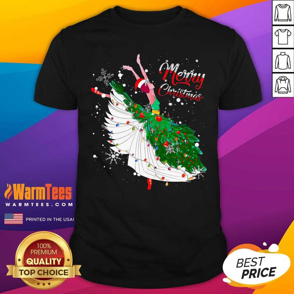 Good Ballet Merry Christmas Shirt - Design By Warmtees.com