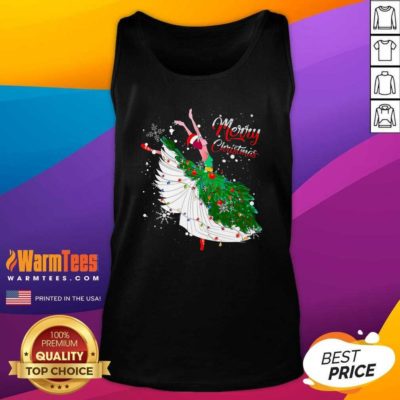 Good Ballet Merry Christmas Tank Top - Design By Warmtees.com