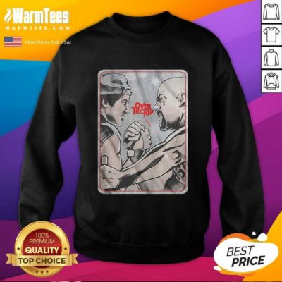 Lincoln Hawk Vs Bull Hurley Over The Top SweatShirt - Design By Warmtees.com