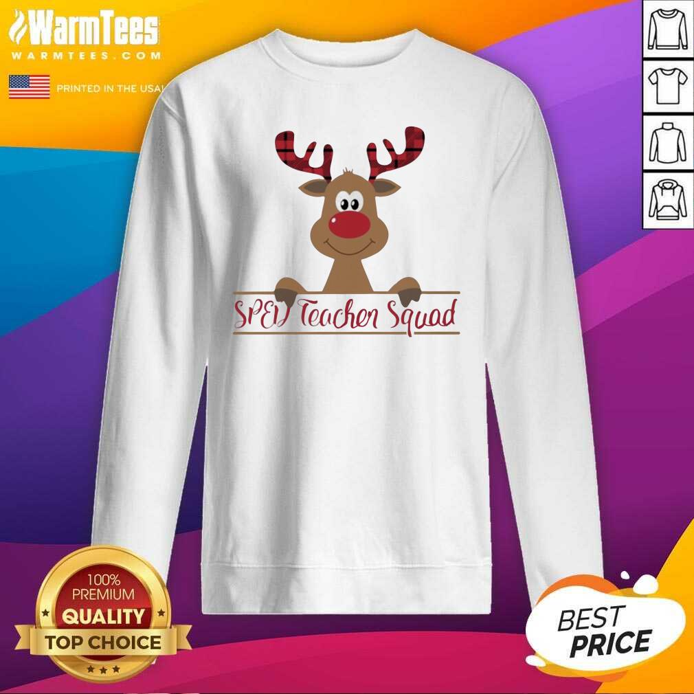 Reindeer Sped Teacher Squad Christmas SweatShirt - Design By Warmtees.com Reindeer Sped Teacher Squad Christmas SweatShirt - Design By Warmtees.com