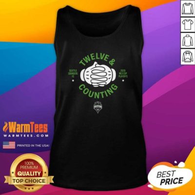 Seattle Sounders Fc Twelve And Counting 2020 Mls Cup Playoffs Tank Top - Design By Warmtees.com