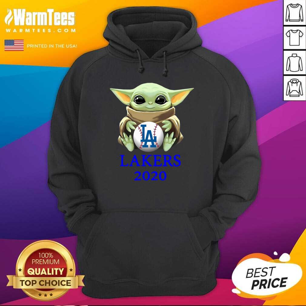 Baby Yoda Hug Los Angeles Lakers 2020 Hoodie - Design By Warmtees.com Baby Yoda Hug Los Angeles Lakers 2020 Hoodie - Design By Warmtees.com