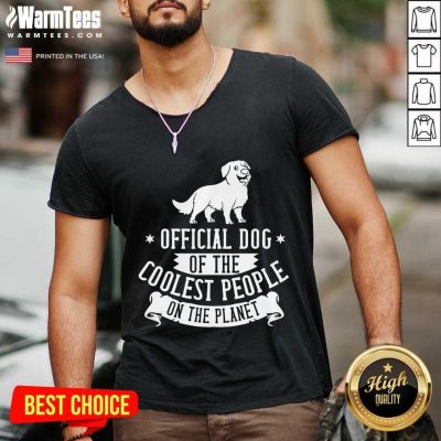 Dog Of The Coolest People On The Planet Bernese Mountain Dog Puppies V-neck