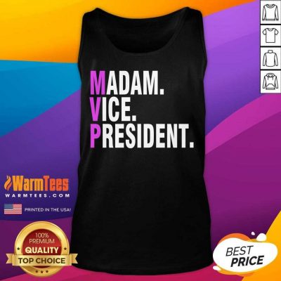 Mvp Madam Vice President Kamala Harris 2021 Political Tank Top