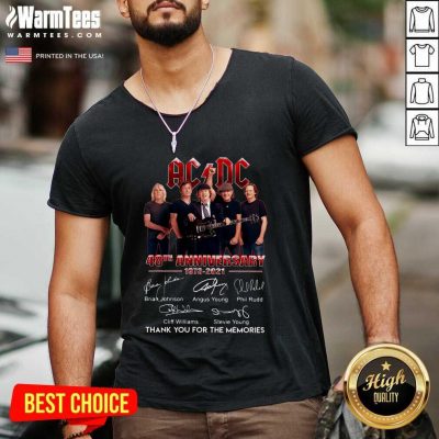 Ad Dc 48th Anniversary 1973 2021 Signatures Thanks V-neck - Design By Warmtees.com