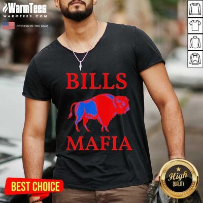 Bills Mafia 716 Buffalo New York BFLO WNY Sports Tee V-neck