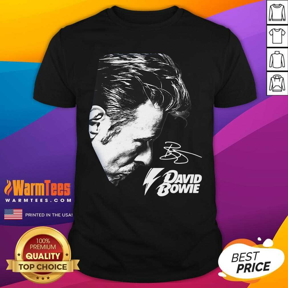 David Bowie 2021 Signature Shirt - Design By Warmtees.com