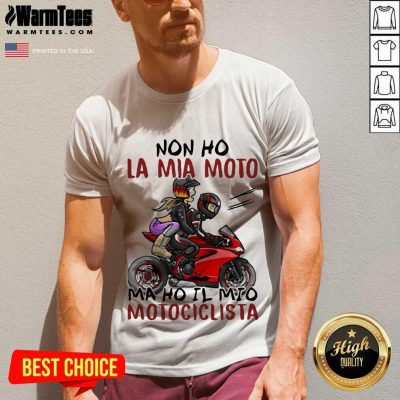 Non Ho La Mia Moto Ma Ho Il Mio Motociclista Bakker And Visser V-neck