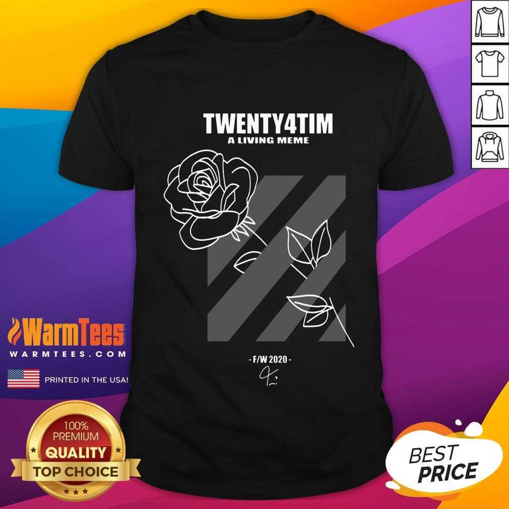Twenty4tim Shop Merch Rose Shirt