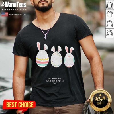 Wishing You A Merry Easter Day V-neck