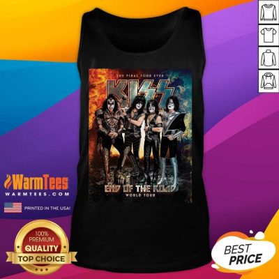 Kiss Band End Of The Road World Tour 2021 Tank Top