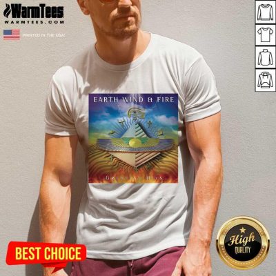 Earth Wind & Fire Greatest Hits V-neck