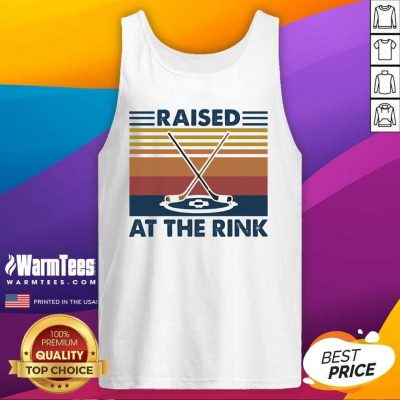 Raised A The Rink Golf Ball Vintage Tank Top - Design By Warmtees.com