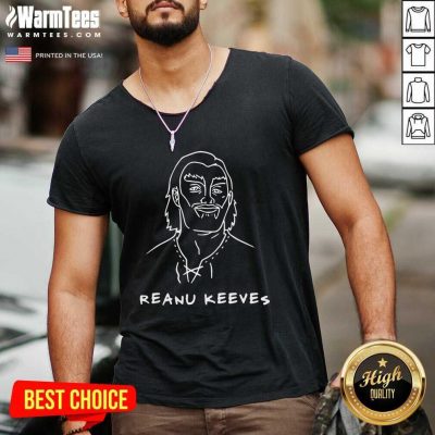 Reanu Keeves V-neck - Design By Warmtees.com