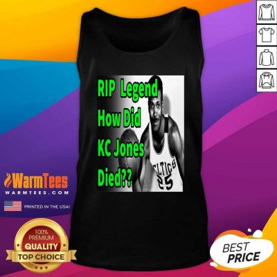 Rip Legend How Did Kc Jones Died 1932 2020 Tank Top - Design By Warmtees.com